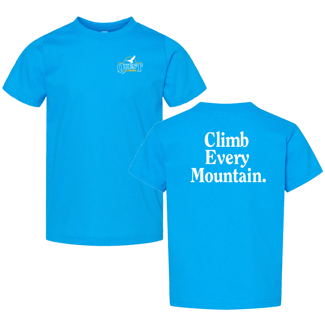 Quest Outdoors Toddlers' Climb Every Mountain Short - Sleeve Tee - Quest Outdoors