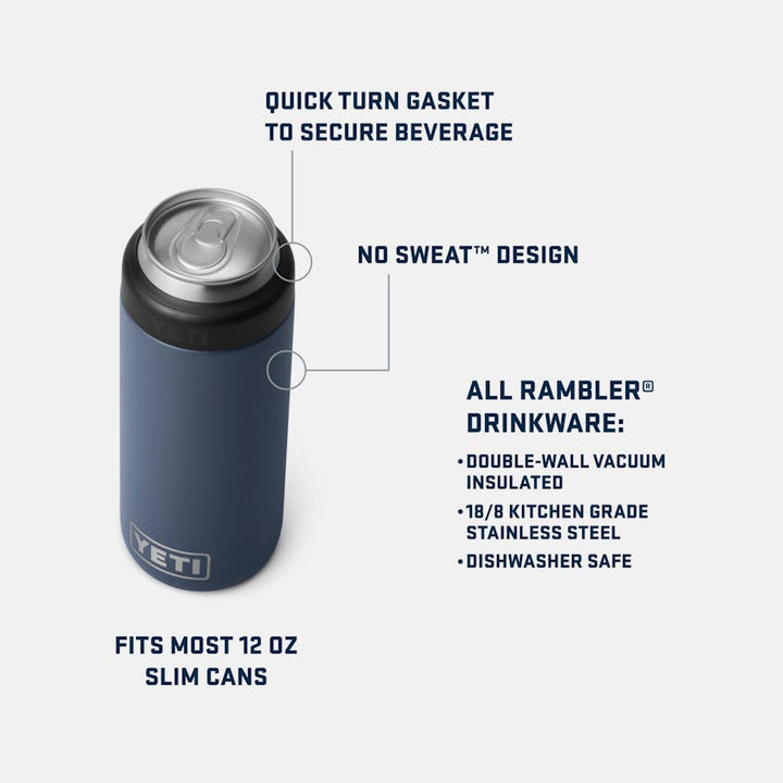 Rambler® 12 oz Colster® Slim Can Cooler - Quest Outdoors