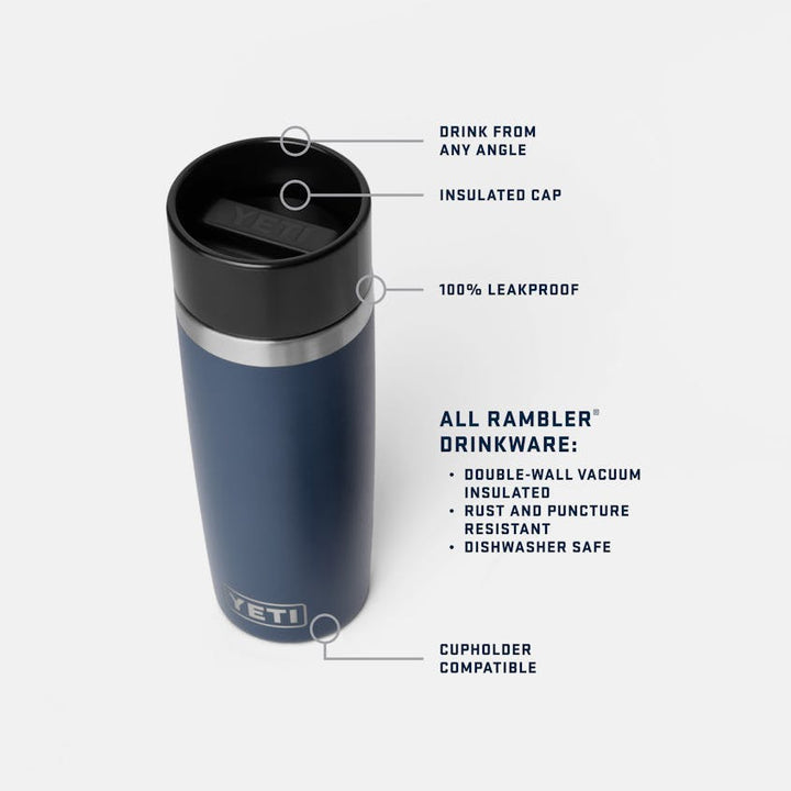Rambler 16 oz Travel Bottle WITH COMMUTER CAP - Quest Outdoors