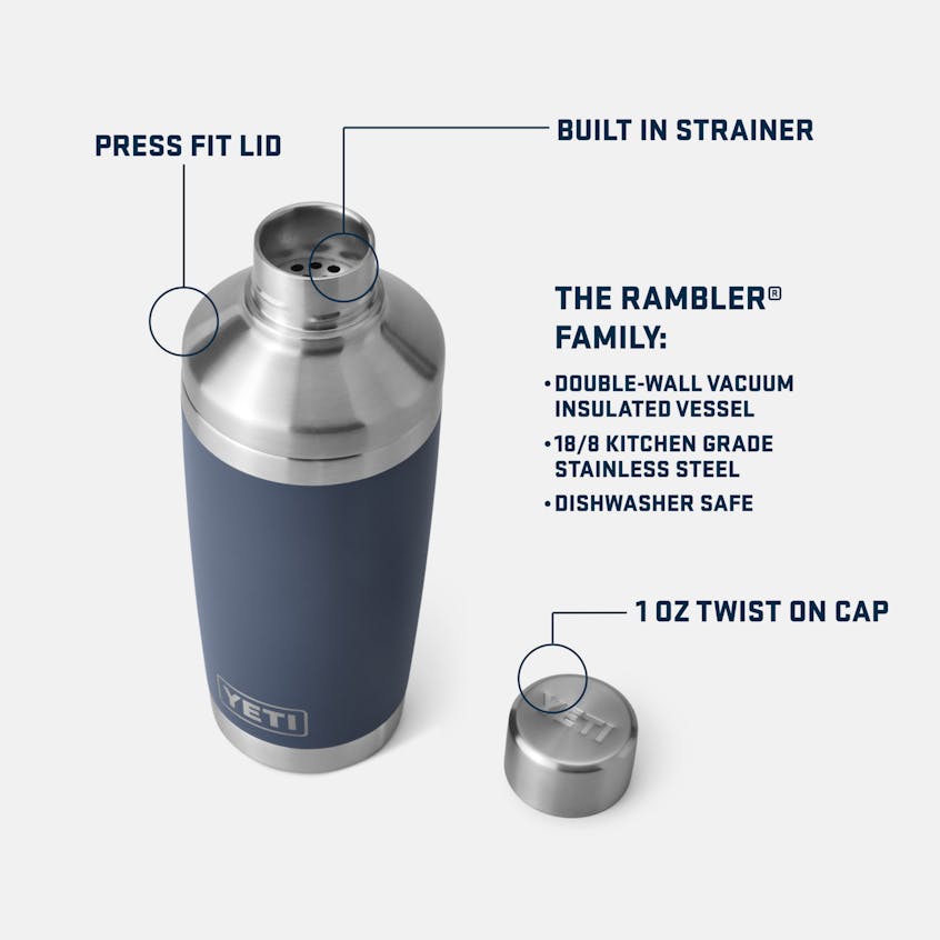 Rambler® 20 oz Cocktail Shaker - Quest Outdoors