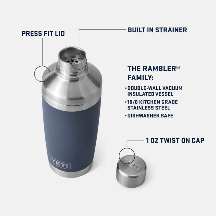 Rambler® 20 oz Cocktail Shaker - Quest Outdoors