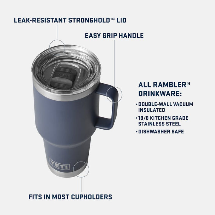 Rambler® 30 oz Travel Mug WITH STRONGHOLD™ LID - Quest Outdoors