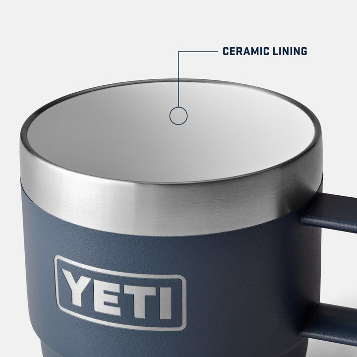 Rambler® 6 oz Stackable Mugs WITH DURASIP™ CERAMIC LINING - Quest Outdoors