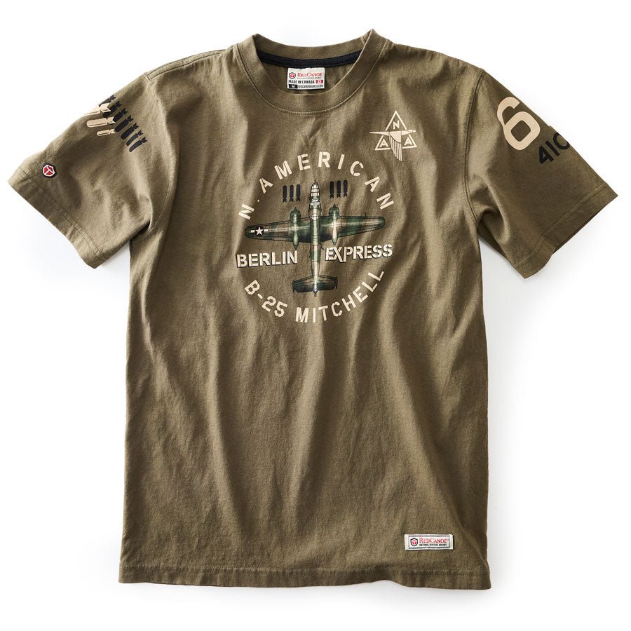 Red Canoe NAA B-25 Mitchell T-Shirt - Quest Outdoors