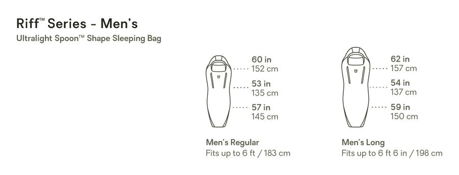 Riff™ 30 Men's Endless Promise® Down Sleeping Bag - Quest Outdoors