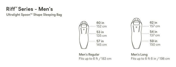 Riff™ 30 Men's Endless Promise® Down Sleeping Bag - Quest Outdoors