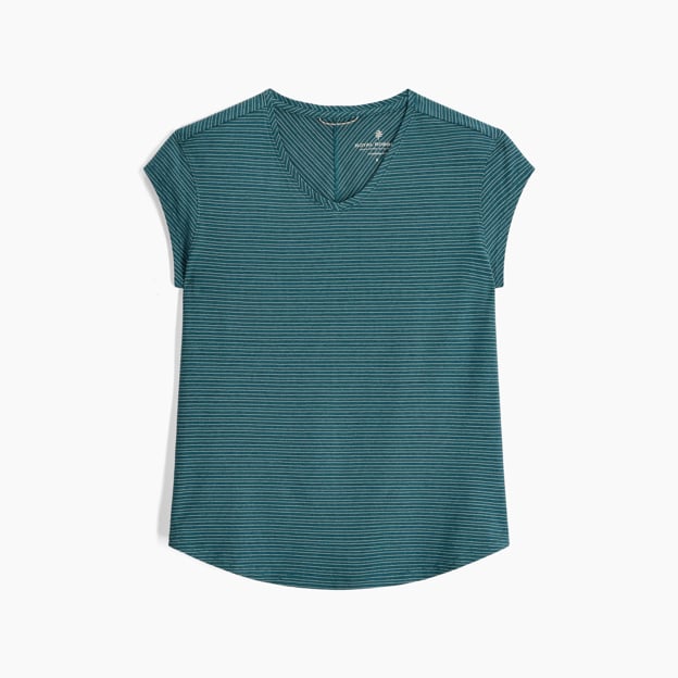 Royal Robbins Women's Vacationer V - Neck S/S - Quest Outdoors