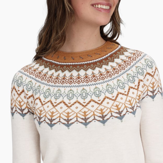 Royal Robbins Women's Westlands Fairisle Crew - Quest Outdoors