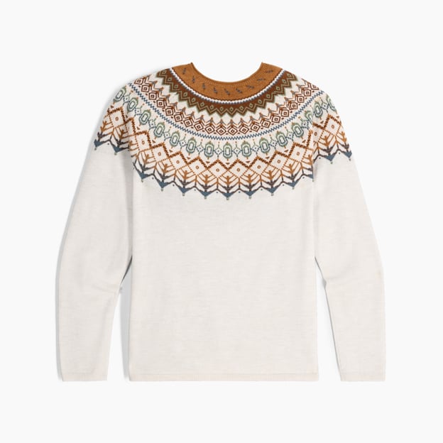 Royal Robbins Women's Westlands Fairisle Crew - Quest Outdoors