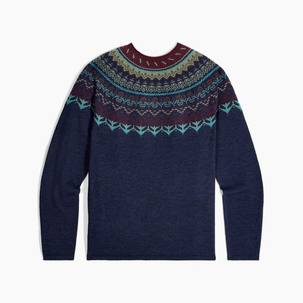 Royal Robbins Women's Westlands Fairisle Crew - Quest Outdoors