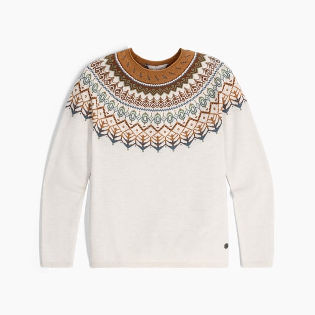 Royal Robbins Women's Westlands Fairisle Crew - Quest Outdoors