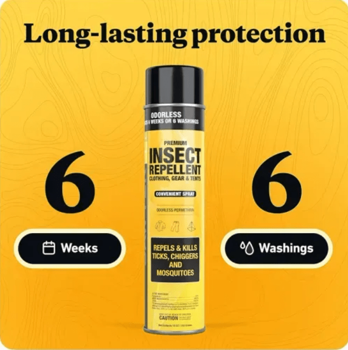 Sawyer Permethrin 9oz Aerosol for Clothing & Gear - Quest Outdoors