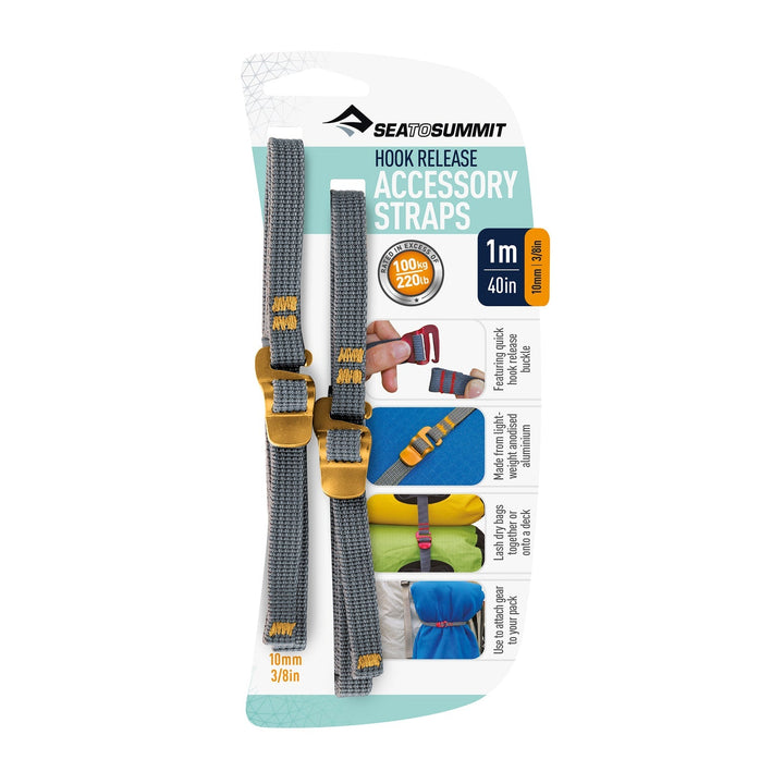 Sea to Summit Accessory Straps with Hook Release - Quest Outdoors