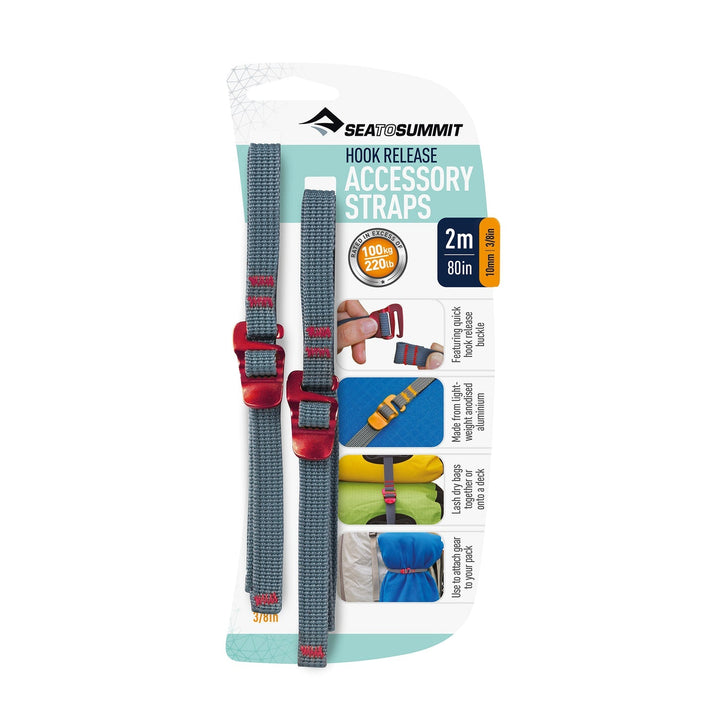 Sea to Summit Accessory Straps with Hook Release - Quest Outdoors