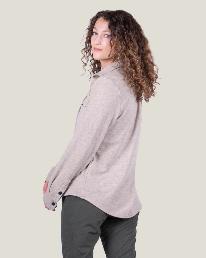 Belong Designs Women's Sherman Fleece Button Up