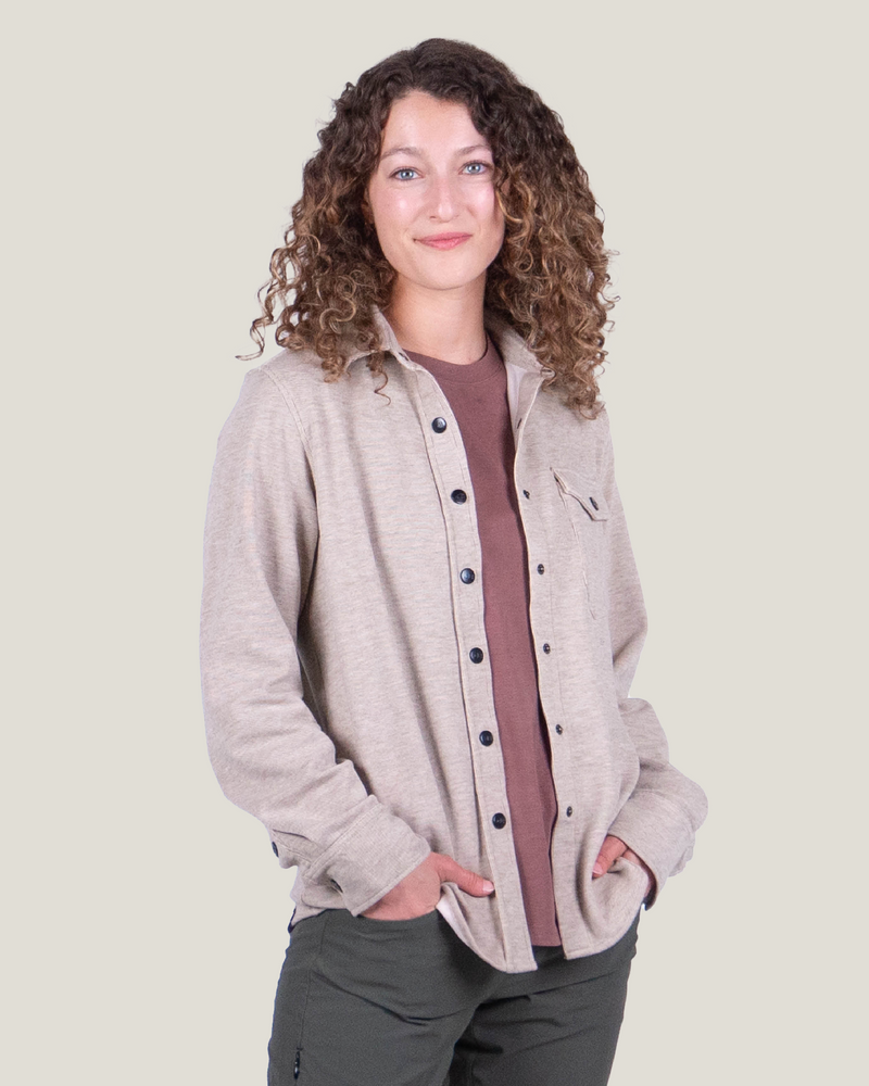 Belong Designs Women's Sherman Fleece Button Up
