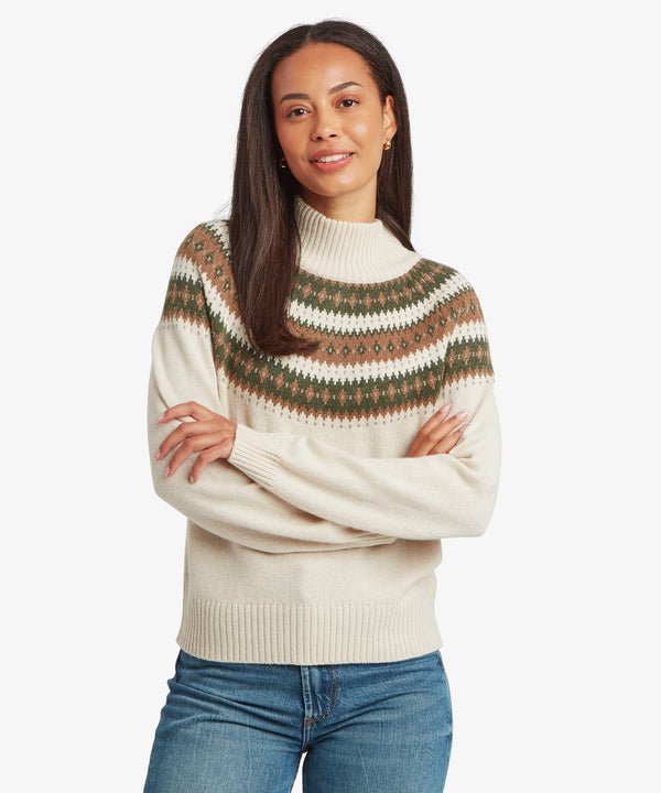 Sherpa Women's Indu Eco Mock Neck Sweater - Quest Outdoors