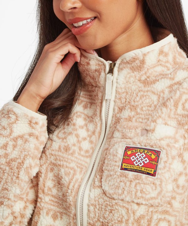 Sherpa Women's Tarcho Printed Full Zip Jacket - Quest Outdoors