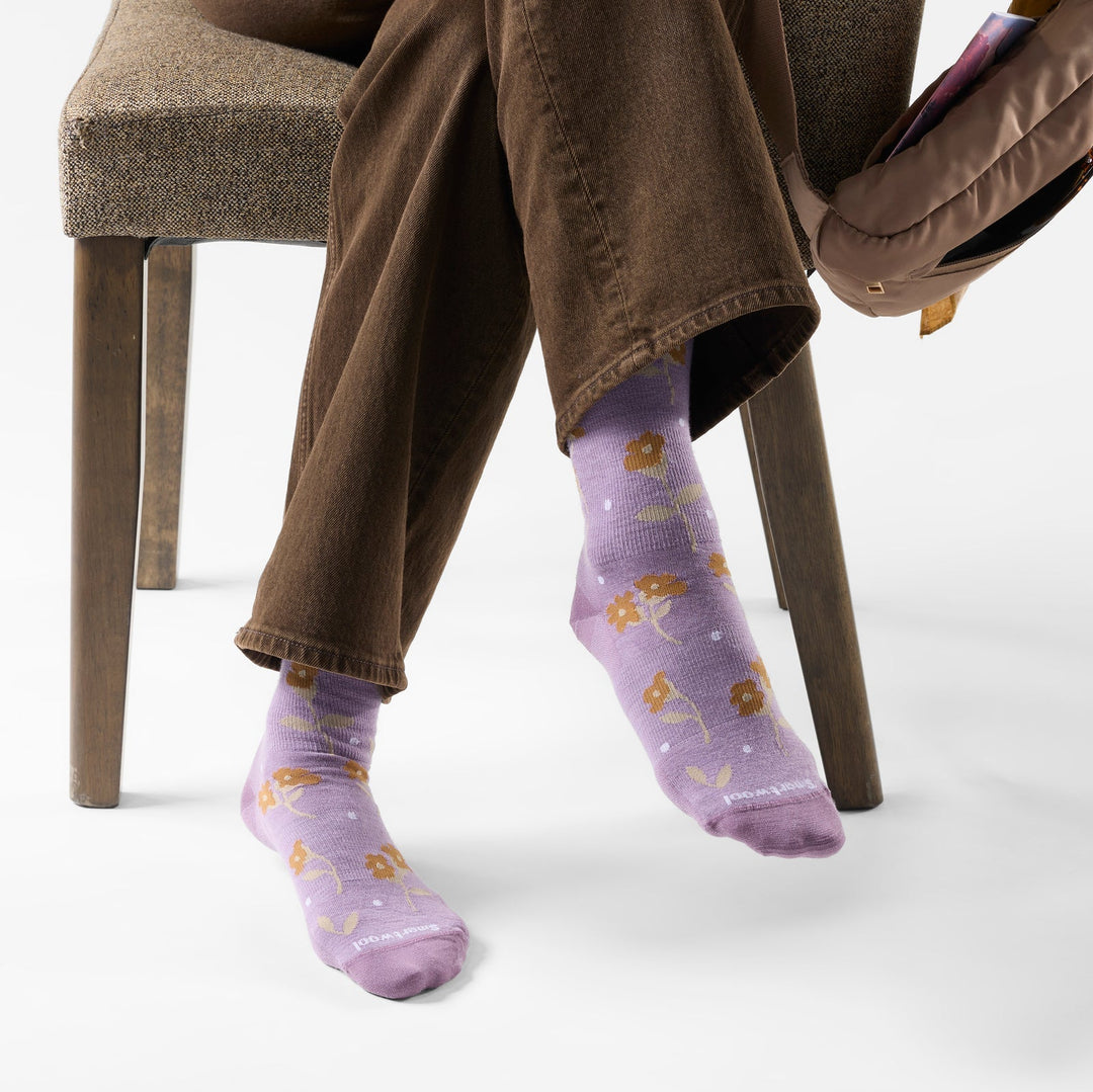 Smartwool Everyday Garden Gala Crew Socks - Quest Outdoors