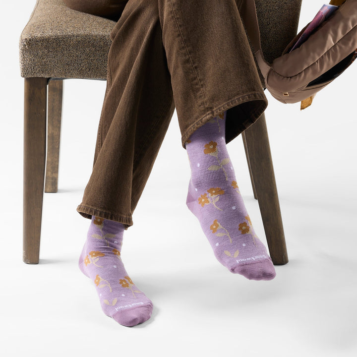 Smartwool Everyday Garden Gala Crew Socks - Quest Outdoors