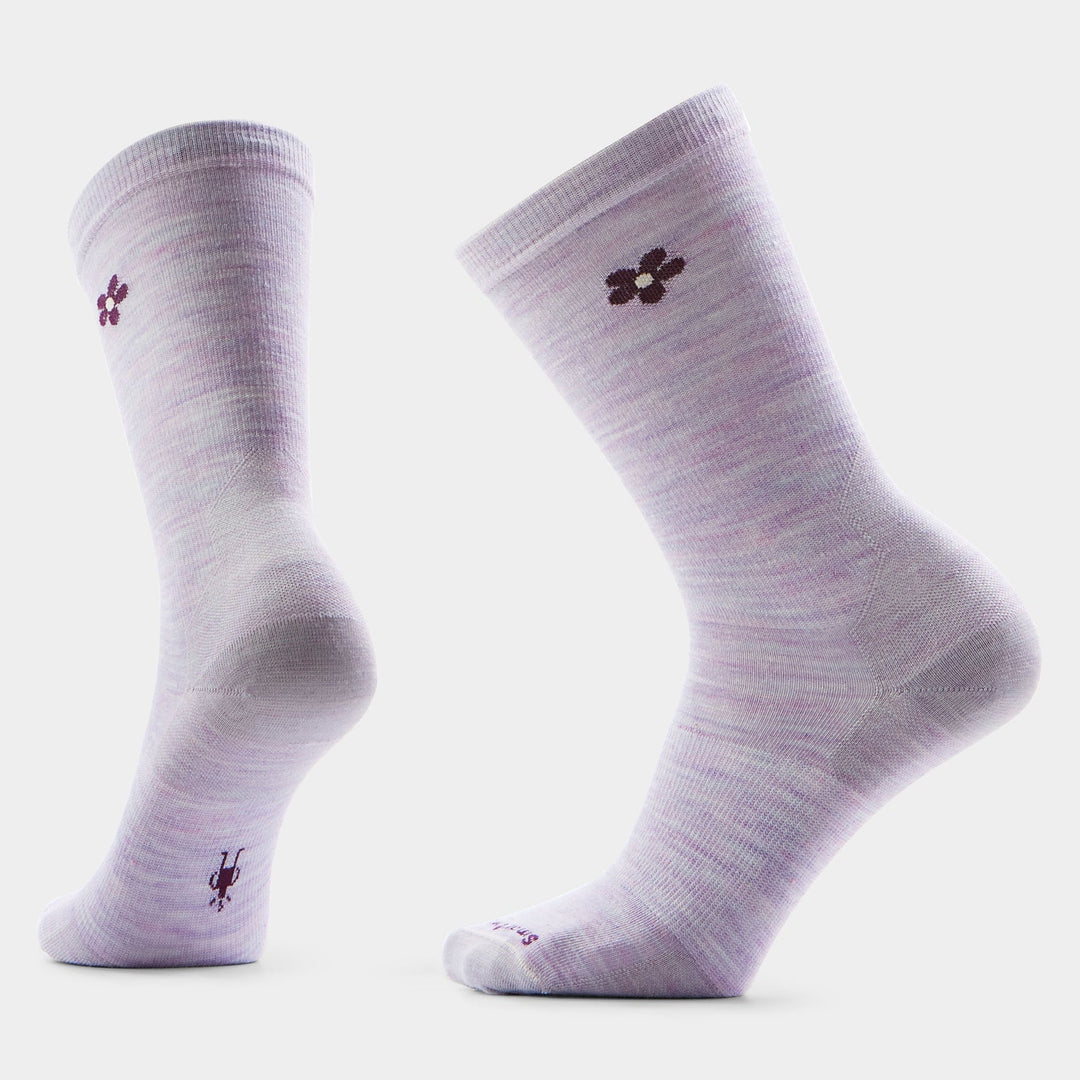 Smartwool Everyday Groovy Bloom Crew Socks - Quest Outdoors