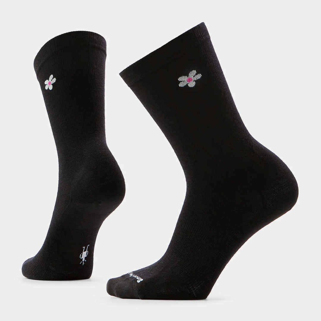 Smartwool Everyday Groovy Bloom Crew Socks - Quest Outdoors
