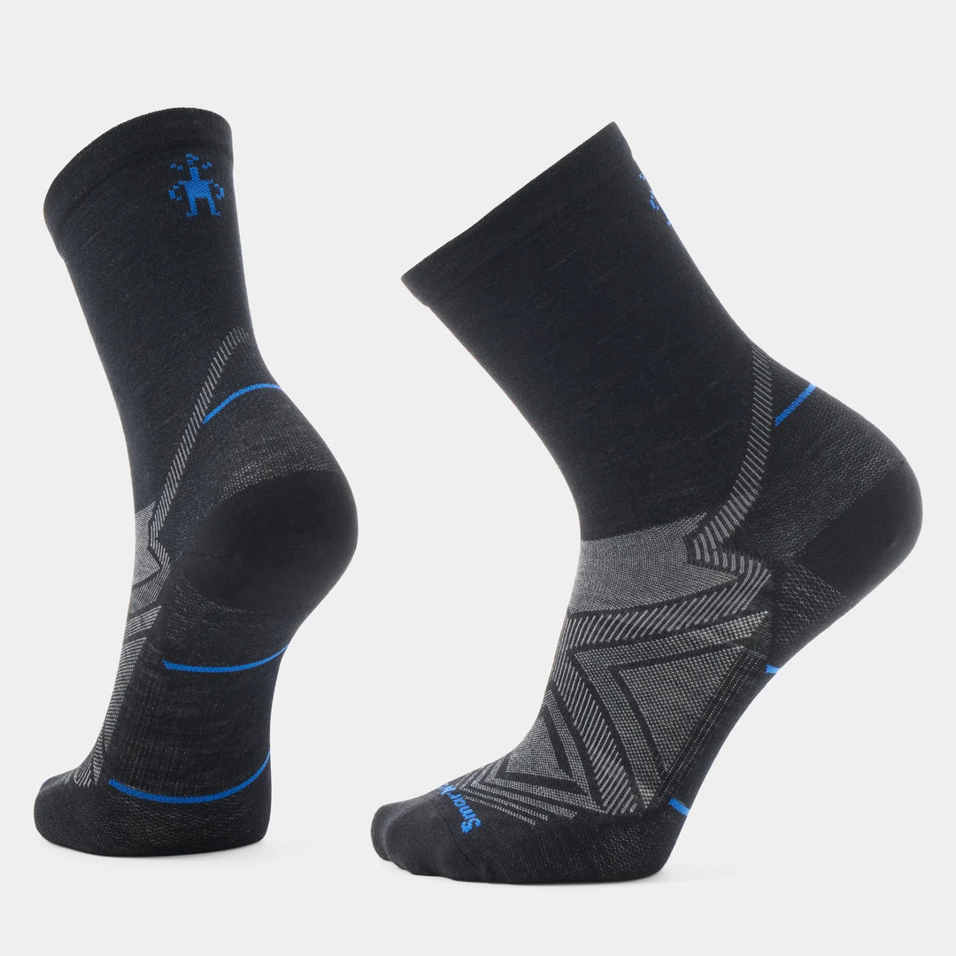 Smartwool M's Run Zero Cushion Mid Crew Socks - Quest Outdoors