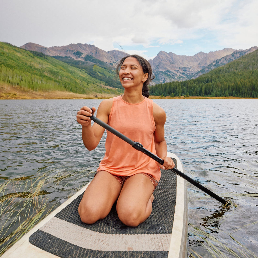 Smartwool Women's Active Ultralite High Neck Tank - Quest Outdoors