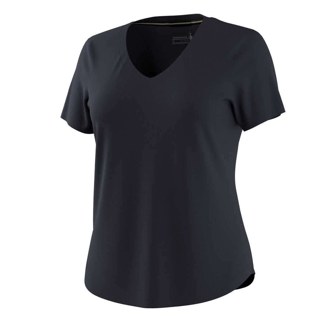 Smartwool Women's Active Ultralite V - Neck Short Sleeve - Quest Outdoors
