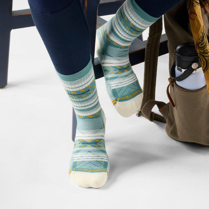 Smartwool Women's Hike Light Cushion Margarita Crew Socks - Quest Outdoors