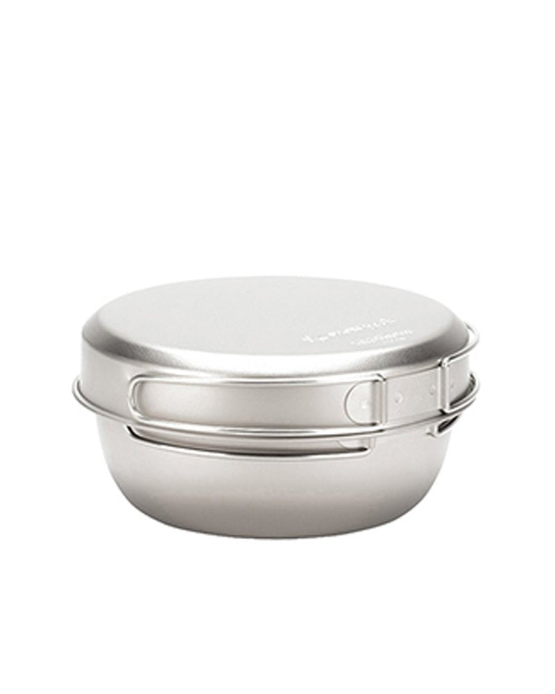 Snow Peak 3 Piece Titanium Cookset - Quest Outdoors