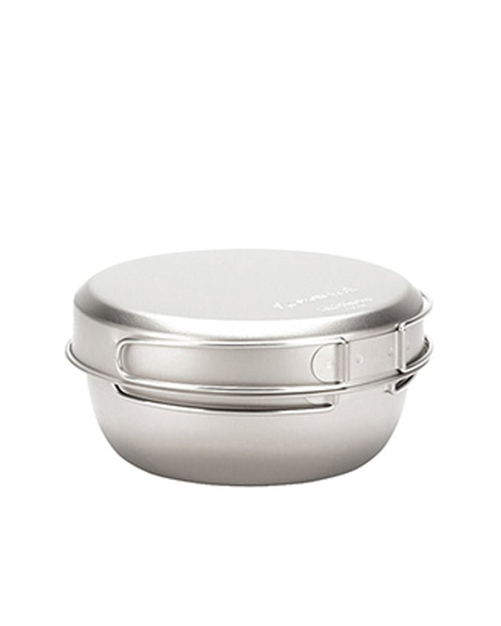 Snow Peak 3 Piece Titanium Cookset - Quest Outdoors