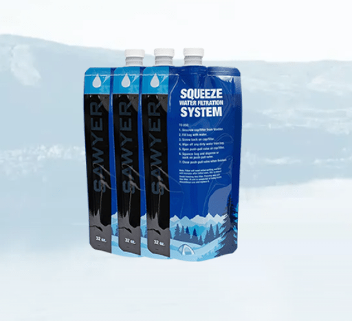 Squeeze Pouch 32oz 3 PK - Quest Outdoors