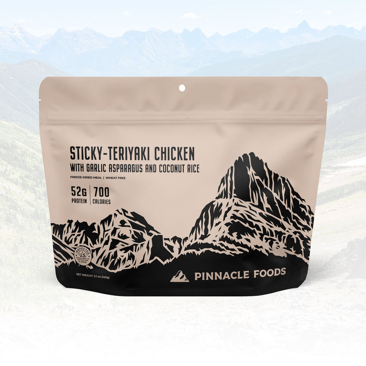 Sticky - Teriyaki Chicken with Garlic Asparagus and Coconut Rice - Quest Outdoors