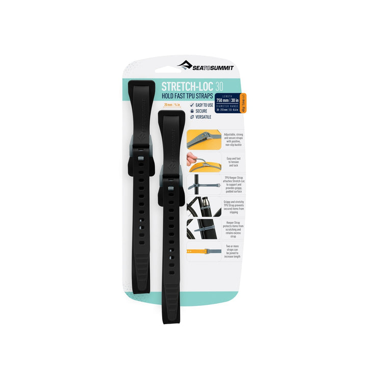 Stretch - Loc TPU Straps (2 Pack) - Quest Outdoors
