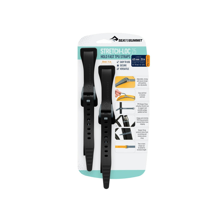 Stretch - Loc TPU Straps (2 Pack) - Quest Outdoors