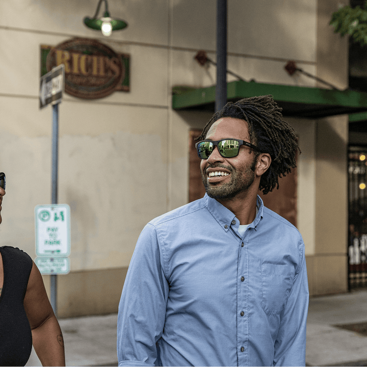 Suncloud A - Team | Matte Tortoise + Polar Green Mirror - Quest Outdoors