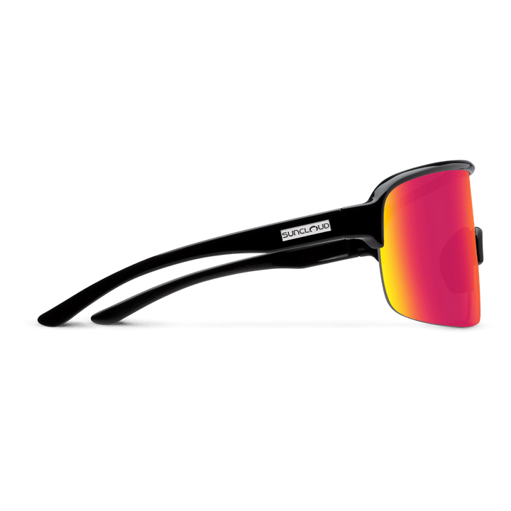 Suncloud Amplify | Black + Polarized Red Mirror - Quest Outdoors