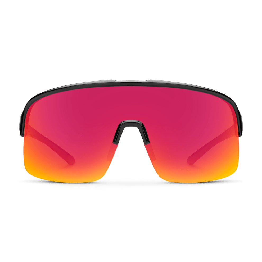 Suncloud Amplify | Black + Polarized Red Mirror - Quest Outdoors