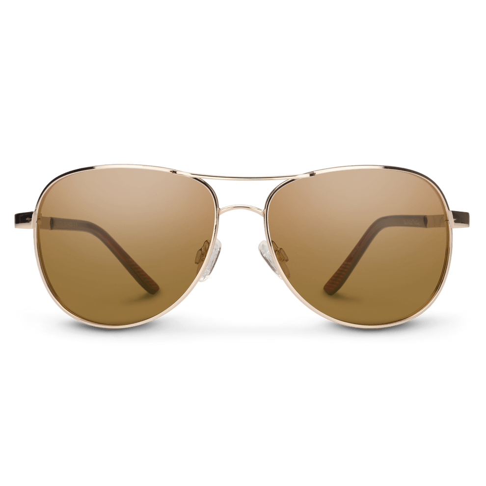 Suncloud Aviator | Gold + Polarized Brown - Quest Outdoors