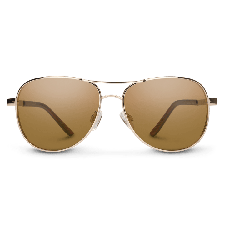 Suncloud Aviator | Gold + Polarized Brown - Quest Outdoors