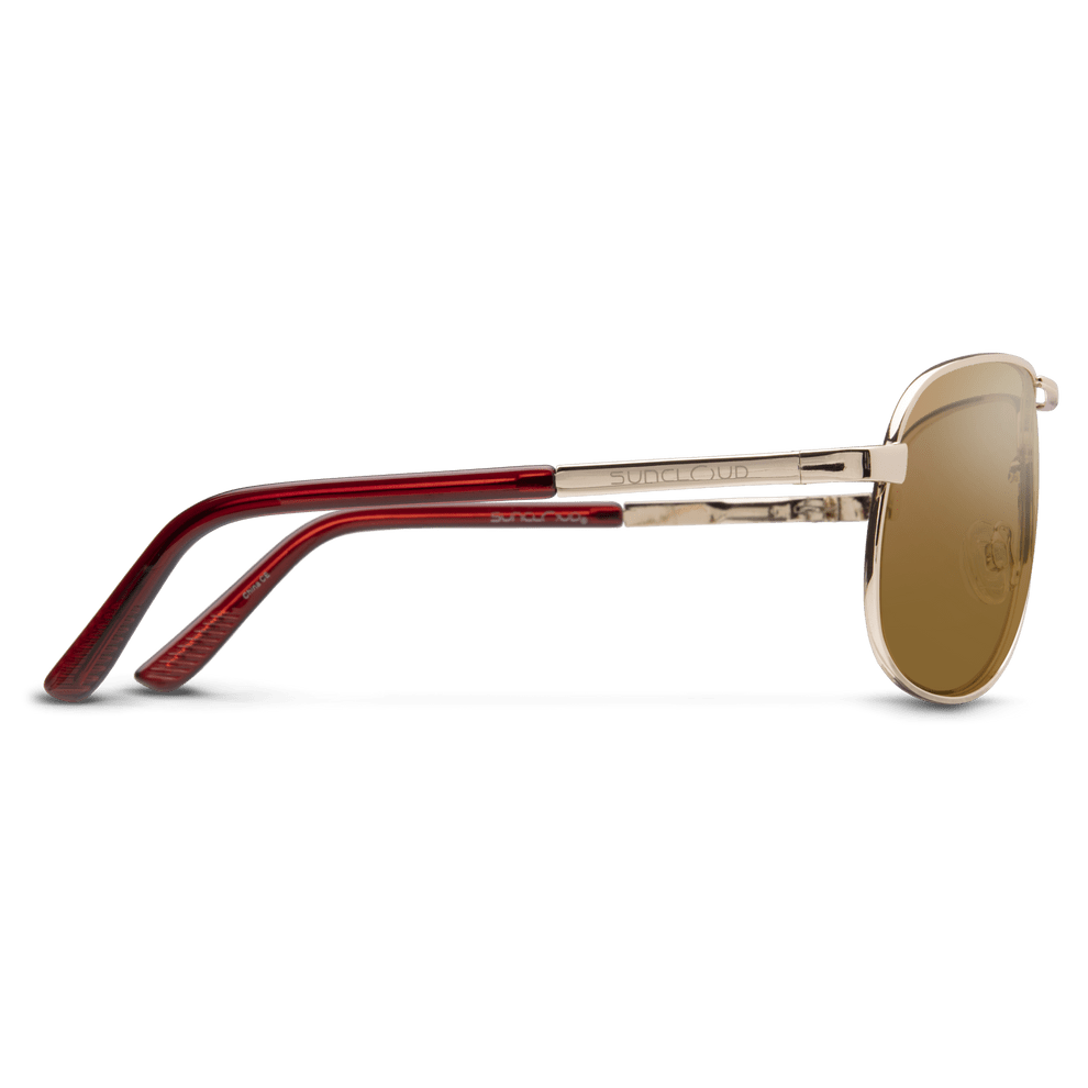 Suncloud Aviator | Gold + Polarized Brown - Quest Outdoors