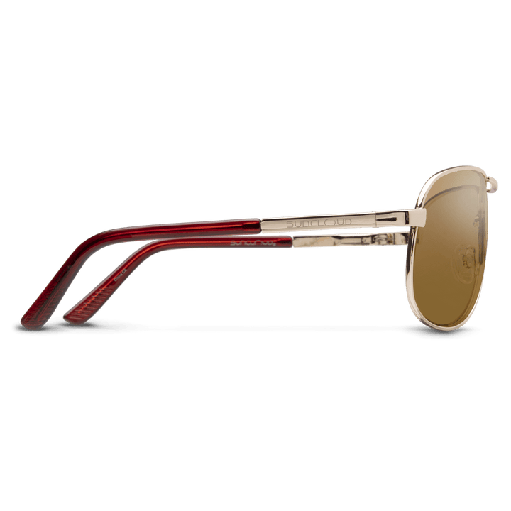 Suncloud Aviator | Gold + Polarized Brown - Quest Outdoors