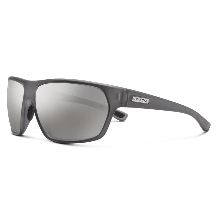 Suncloud Boone | Matte Silver Gray + Polarized Silver Mirror - Quest Outdoors