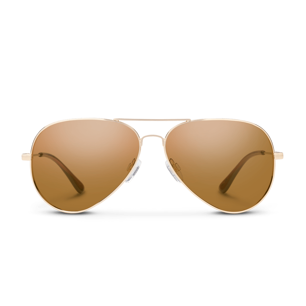 Suncloud Hard Deck | Gold + Polarized Brown Lens - Quest Outdoors