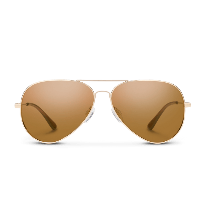 Suncloud Hard Deck | Gold + Polarized Brown Lens - Quest Outdoors