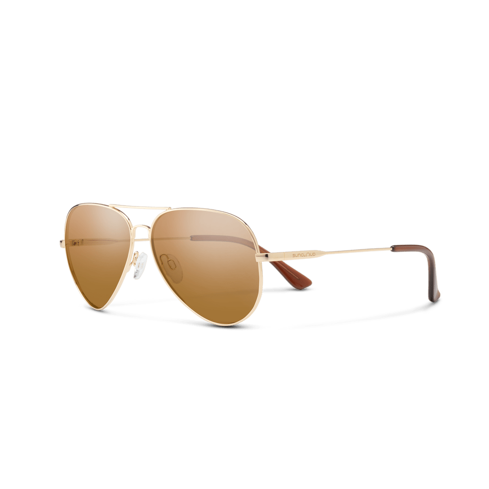 Suncloud Hard Deck | Gold + Polarized Brown Lens - Quest Outdoors