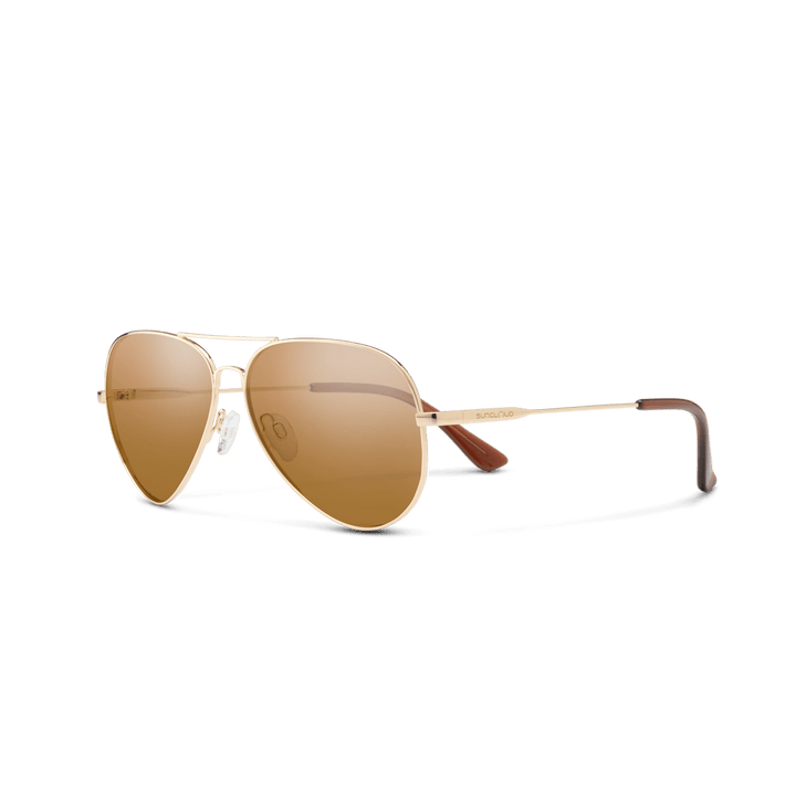 Suncloud Hard Deck | Gold + Polarized Brown Lens - Quest Outdoors