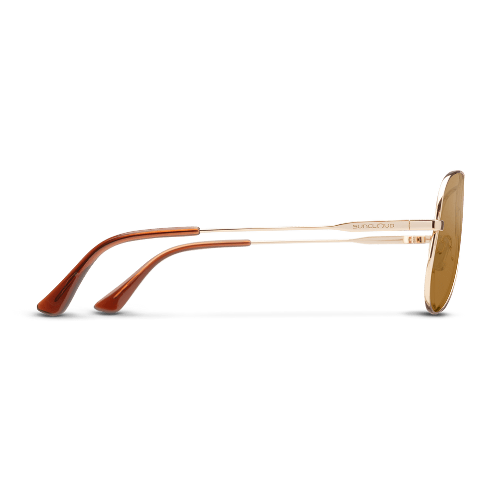 Suncloud Hard Deck | Gold + Polarized Brown Lens - Quest Outdoors