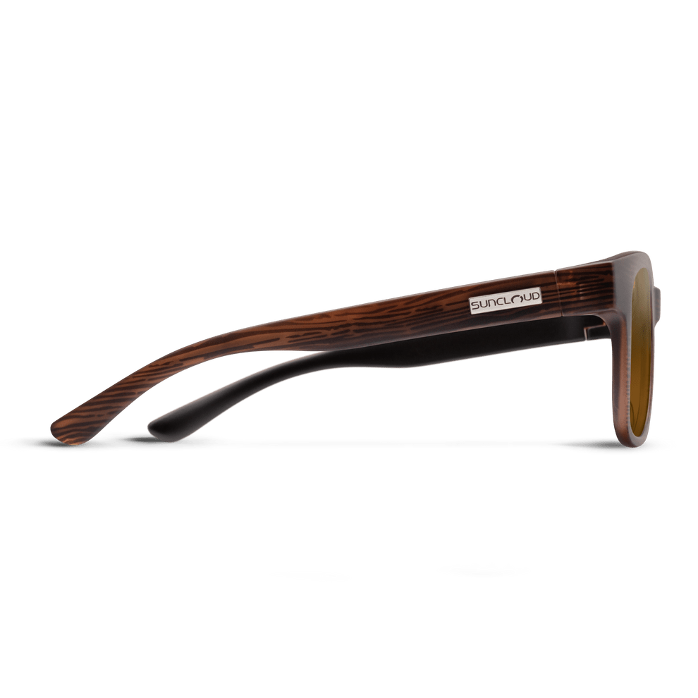 Suncloud Leeway |Matte Burnished Brown + Polarized Brown Lens - Quest Outdoors